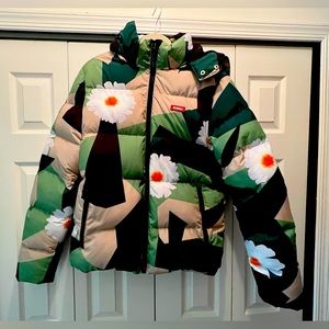 Roku Studio Camo Daisy Puffer Jacket